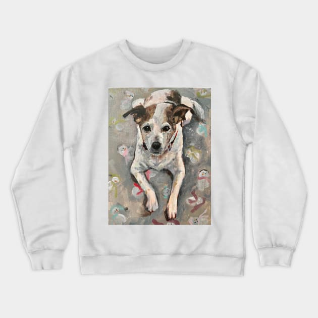 Lil Dog Crewneck Sweatshirt by Susan1964